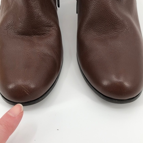 Cole Haan Signature Grand OS Booties Size 11B (H15-BR W02757 11B) Golden Buckle - Picture 3 of 14